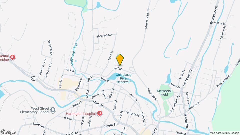 93 Cliff St Map and Location Details