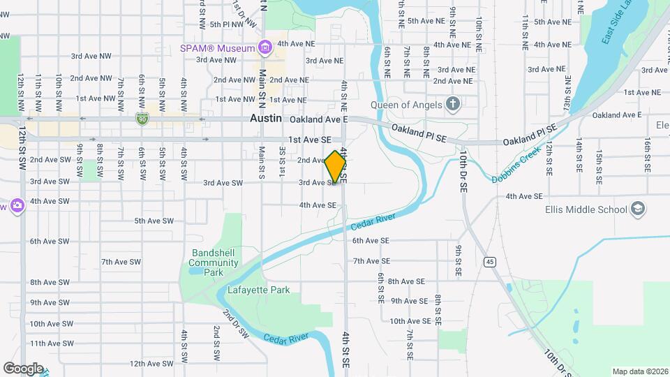 408 3rd Ave SE Map and Location Details