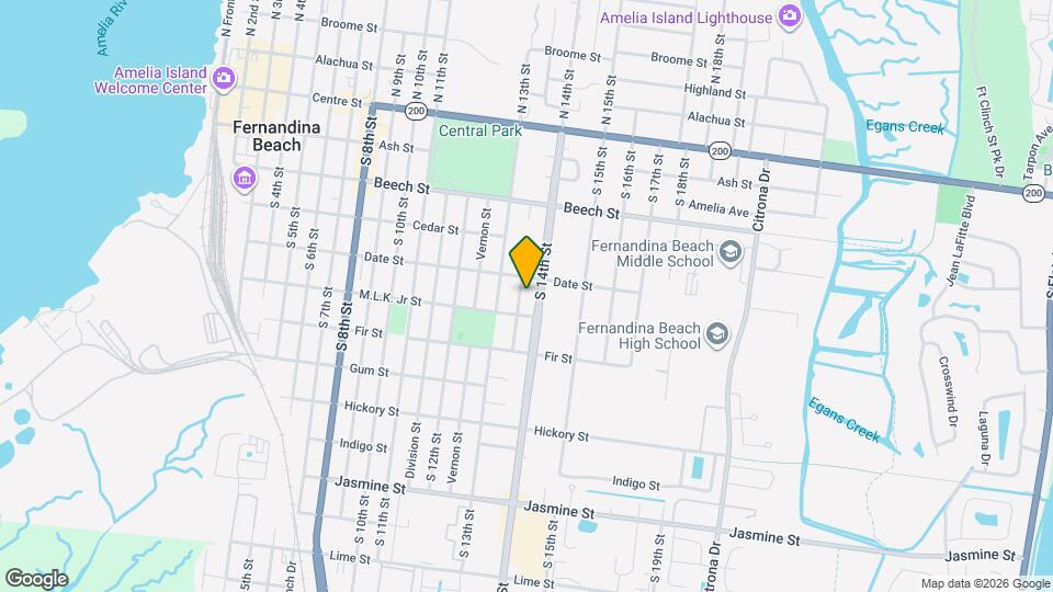 416 S 13th Terrace Mapa y Detalles de la Ubicación