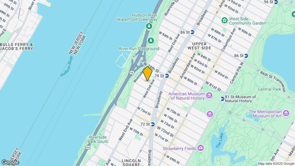 304 W 77th St Mapa y Detalles de la Ubicación