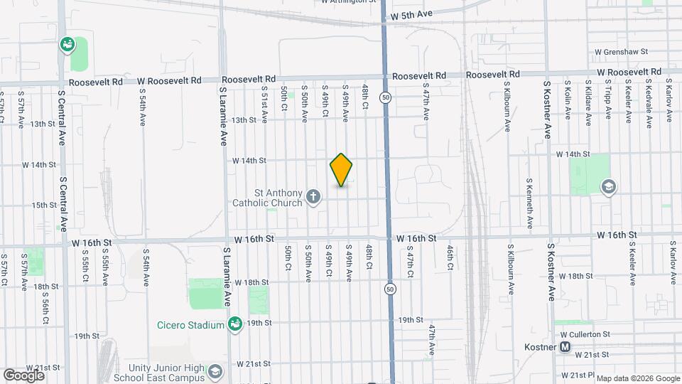 1440 S 49th Ave Map and Location Details