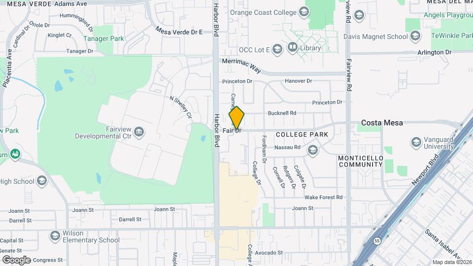 463 Fair Dr Map and Location Details