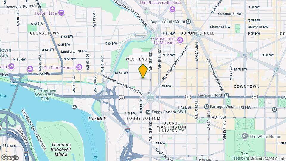 1117 24th St NW Mapa y Detalles de la Ubicación