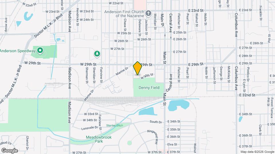 3021 Delaware St Map and Location Details