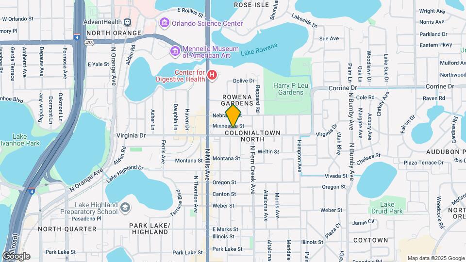1409 Belgrade Ave Map and Location Details