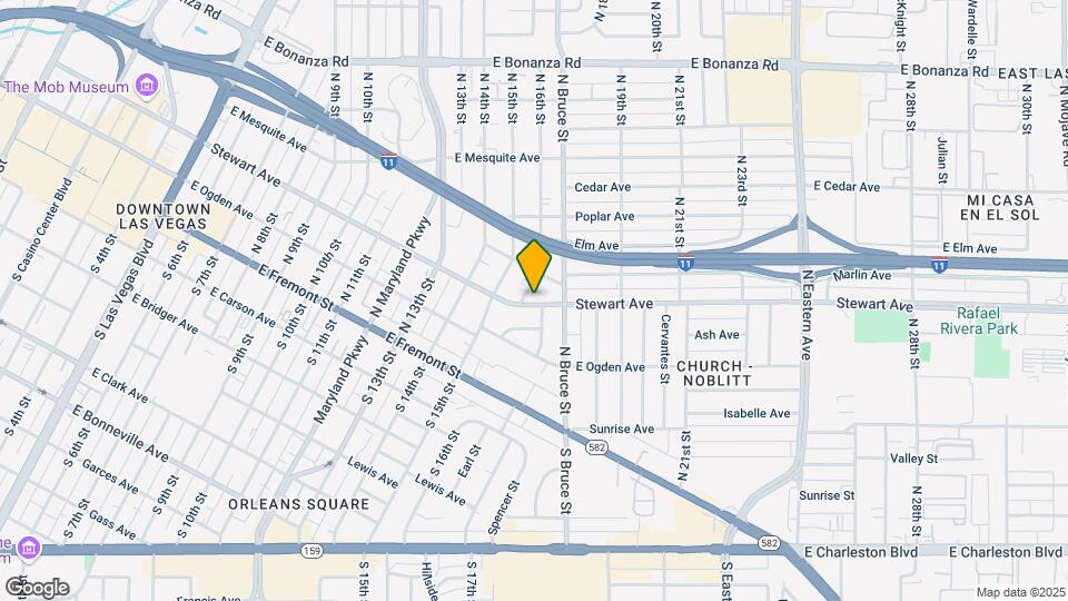 1601 Stewart Ave Map and Location Details
