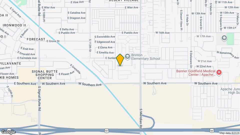 11429 E Forge Ave Mapa y Detalles de la Ubicación