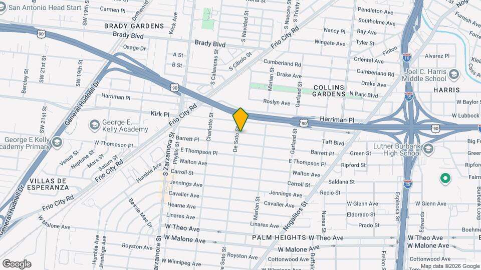 450 Taft Blvd Map and Location Details