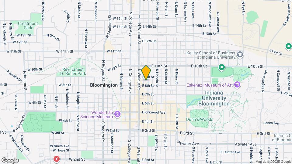 411 N Washington St Mapa y Detalles de la Ubicación