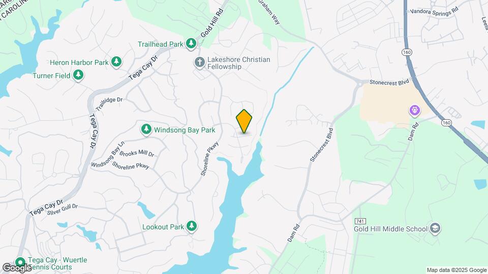 312 Wave Crest Dr Map and Location Details