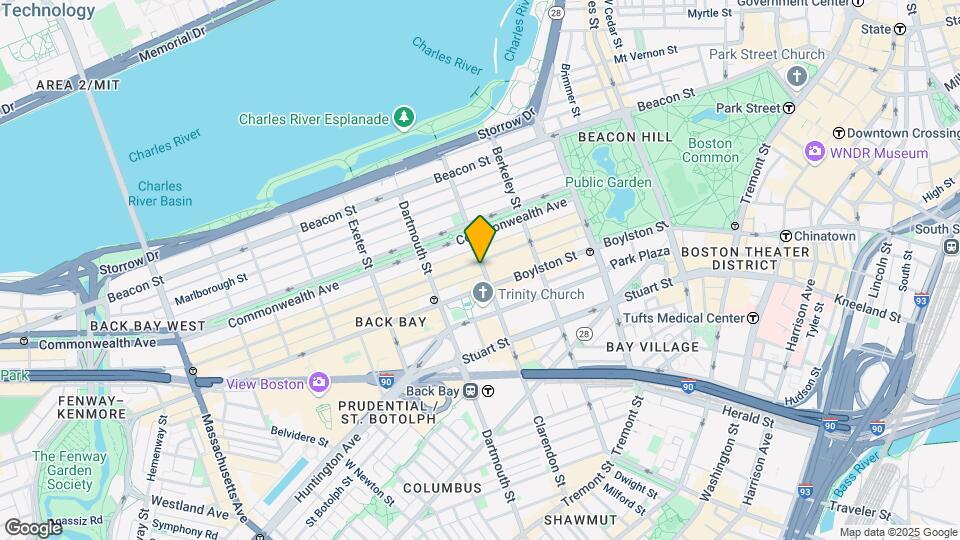 224 Clarendon St Map and Location Details