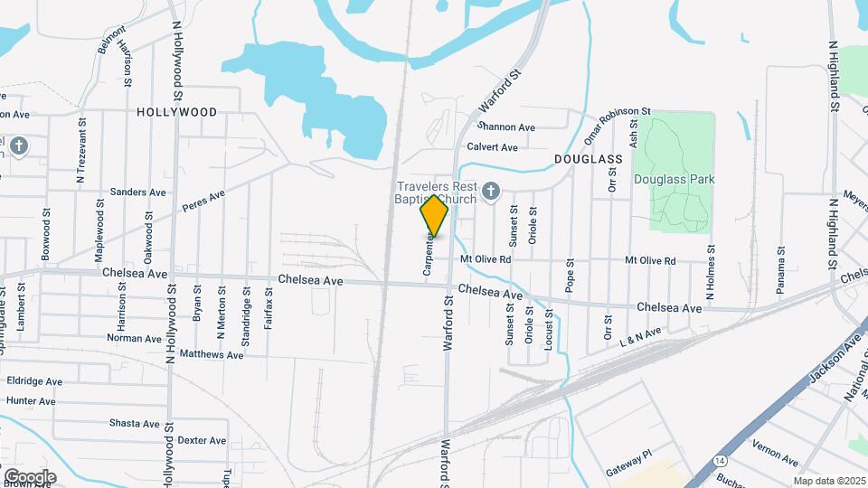 1584 Carpenter St Map and Location Details