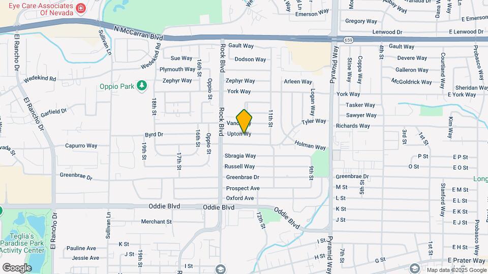 1285 Upton Way Map and Location Details