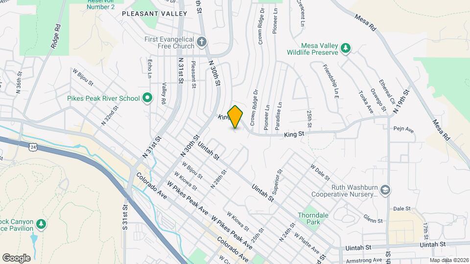 516 Winnie Way Map and Location Details