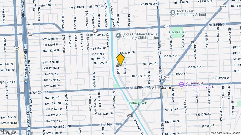 12885 Griffing Blvd Map and Location Details