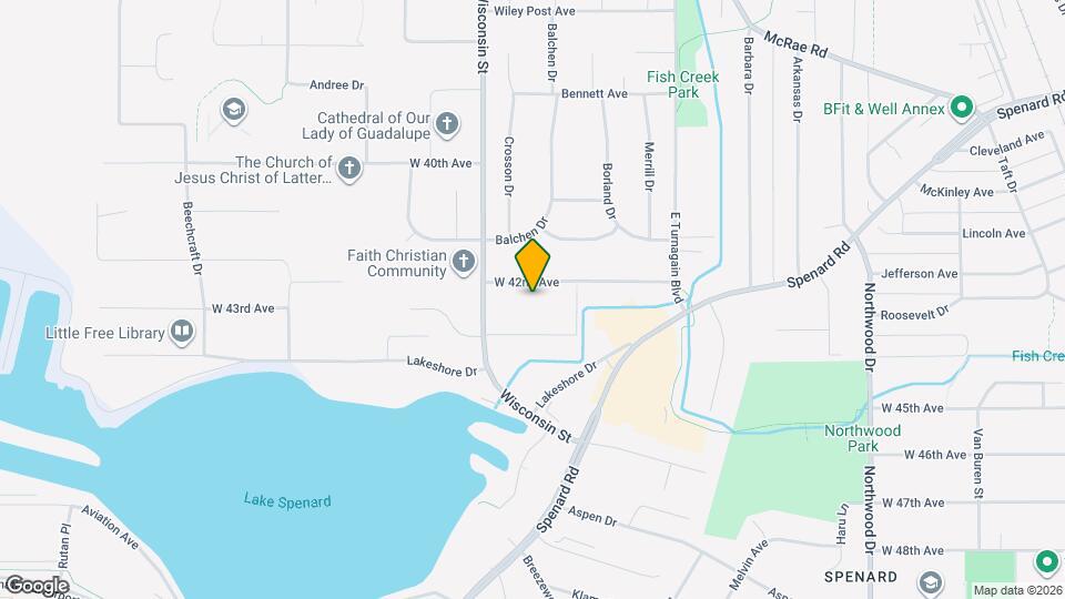 Lakeshore Park Apartments Mapa y Detalles de la Ubicación