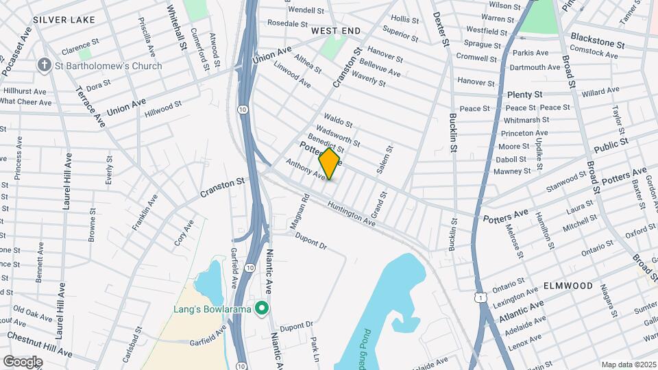 10 Anthony Ave Map and Location Details