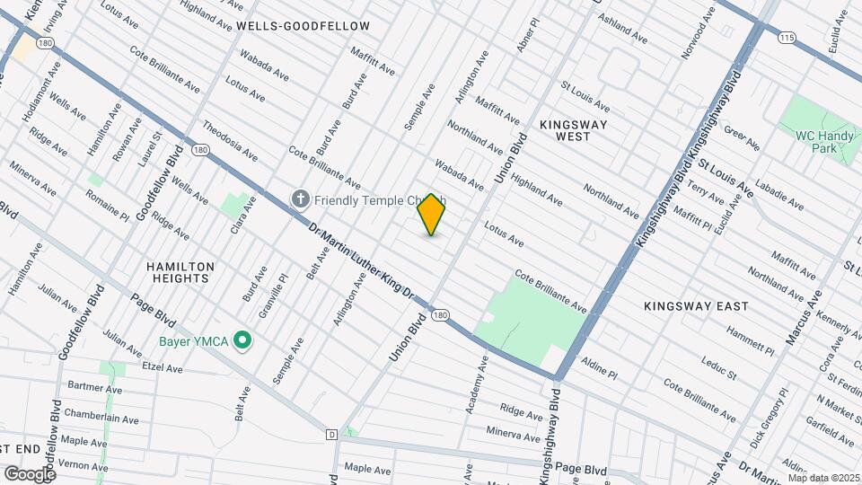 5333 Patton Ave Map and Location Details