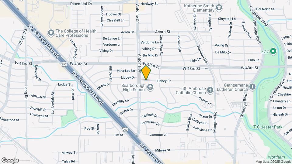 5409 Libbey Dr Map and Location Details