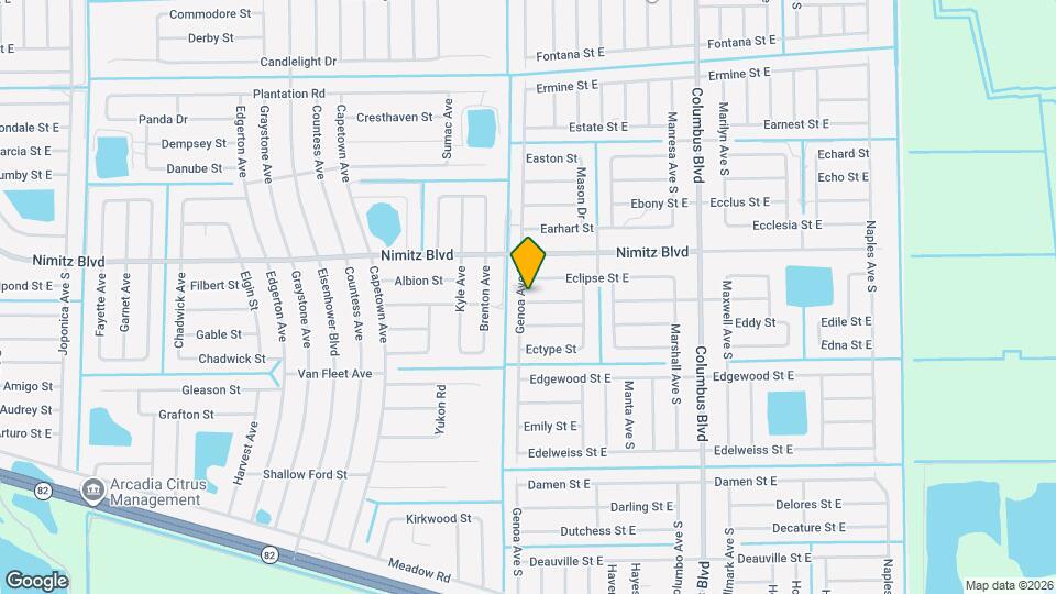 1107 Enrique St E Map and Location Details