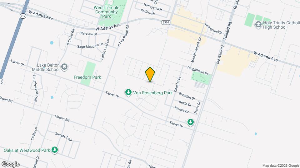 7611 Escarpment Dr Map and Location Details