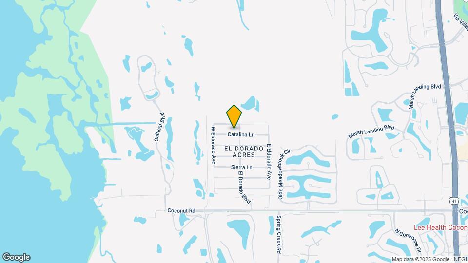 4610 Catalina Ln Map and Location Details