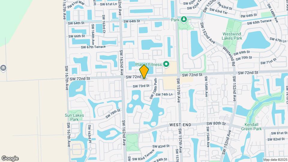 15970 SW 72nd Ter Map and Location Details