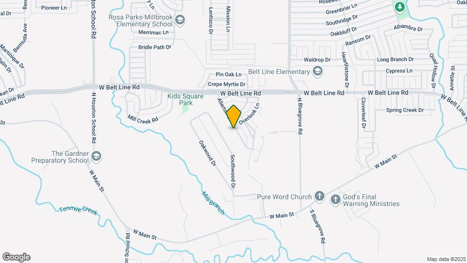 257 Allerton Ln Map and Location Details