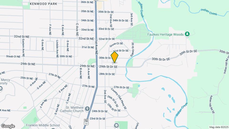 306 29th St Dr SE Map and Location Details