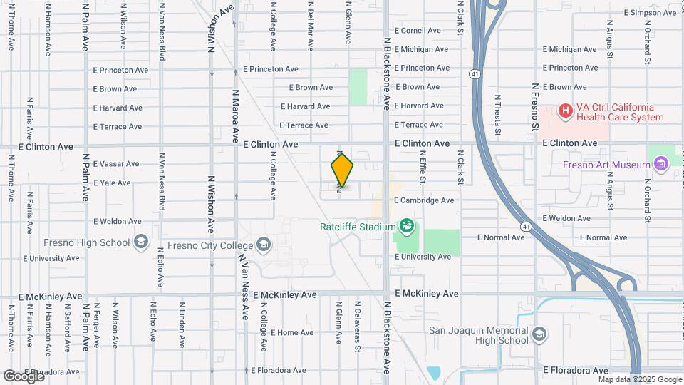 2118 N Glenn Ave Map and Location Details