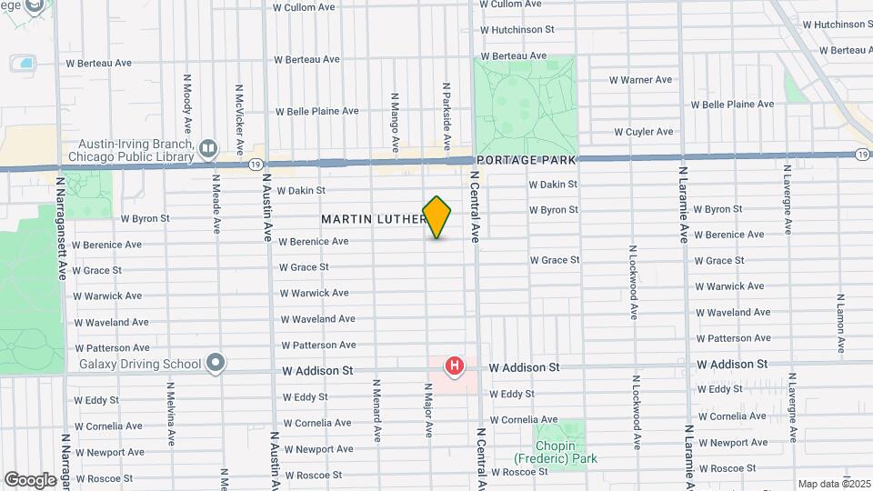 5647 W Berenice Ave Mapa y Detalles de la Ubicación