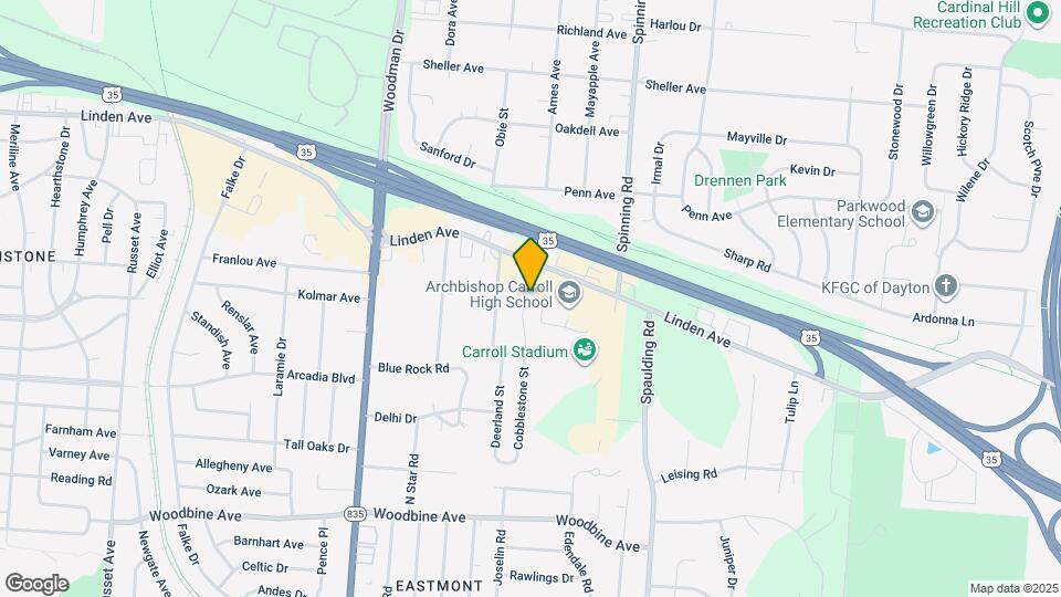 1306 Cobblestone St Map and Location Details