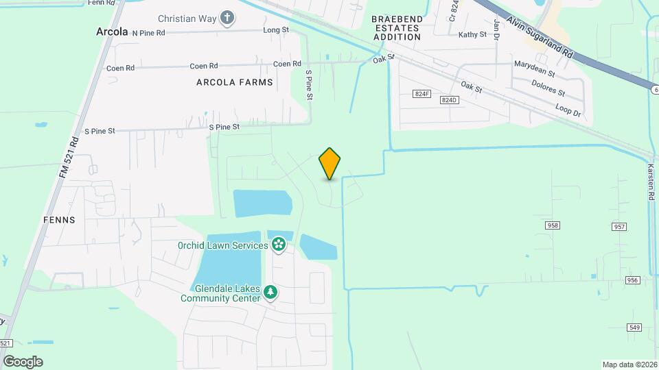 6606 Lenwood Ln Map and Location Details