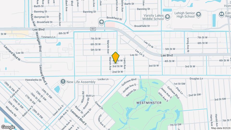 5212 3rd St W Map and Location Details