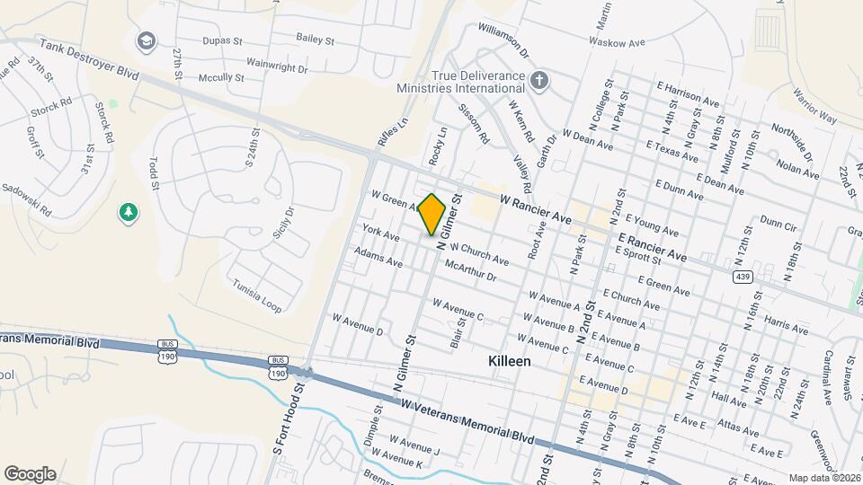 811 York Ave Map and Location Details