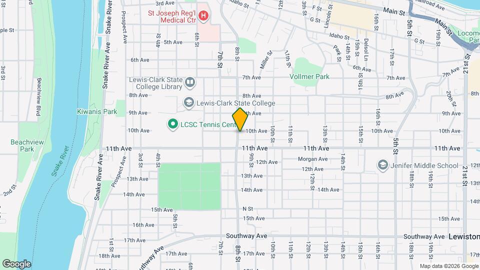 802 10th Ave Map and Location Details