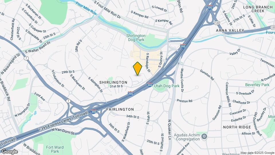Shirlington House Map and Location Details