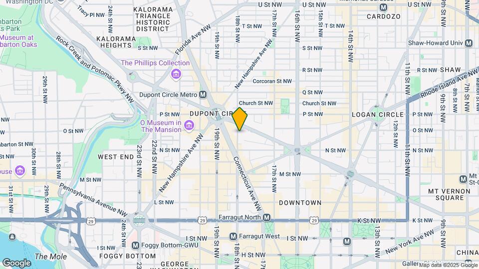 1331 18th St NW Map and Location Details