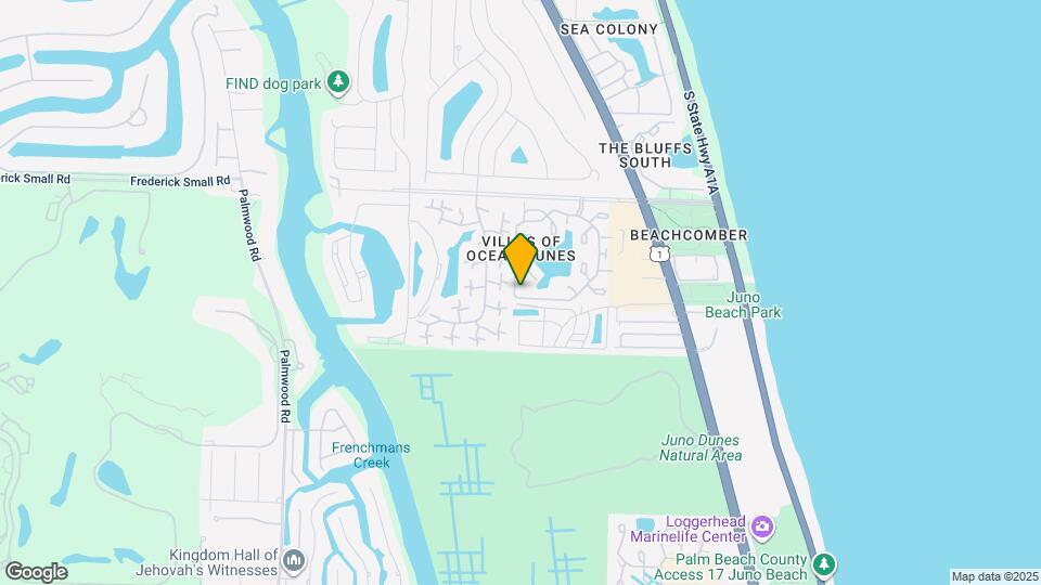 1008 Ocean Dunes Cir Map and Location Details