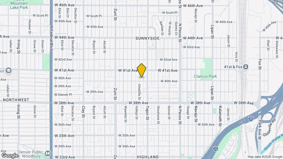 4000 Umatilla St Map and Location Details