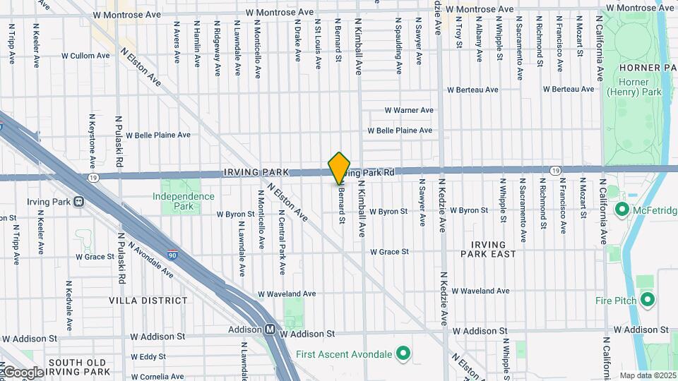 3928 N Bernard St, Unit #1 Map and Location Details