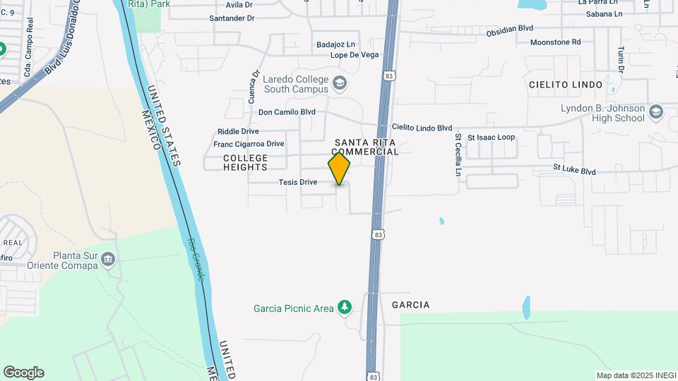 5807 Seminario Ln Map and Location Details