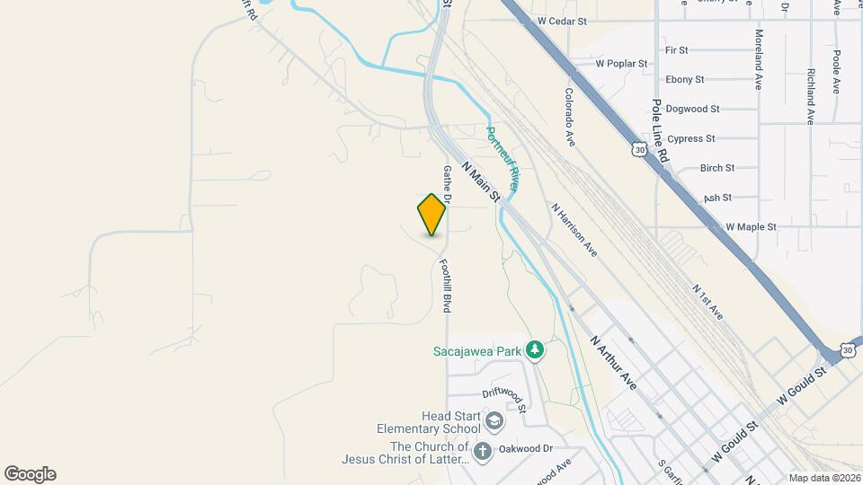 2450 Foothill Blvd Map and Location Details