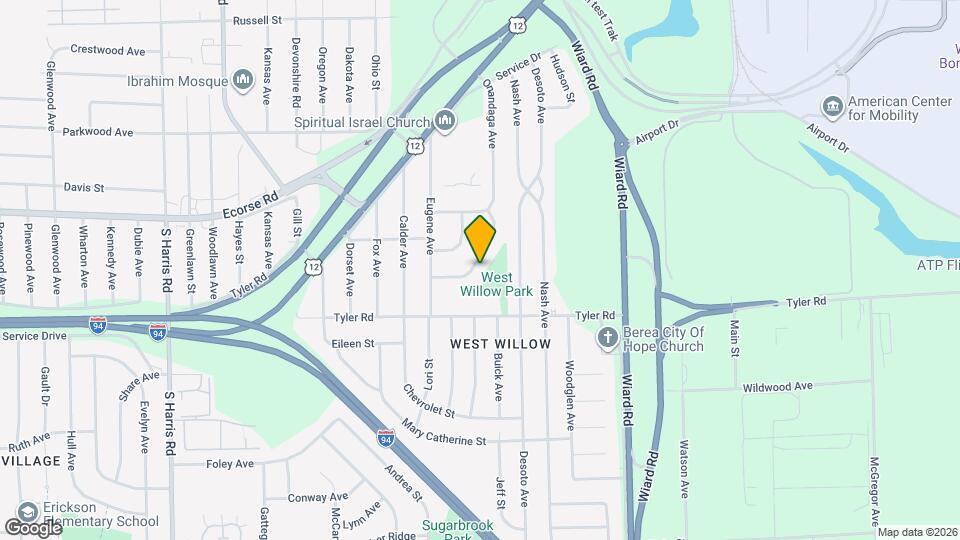 719 Oswego Ave Mapa y Detalles de la Ubicación