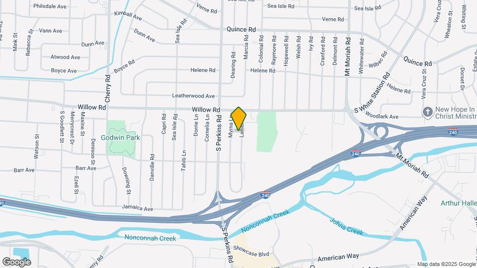 1745 Lanier Ln Map and Location Details