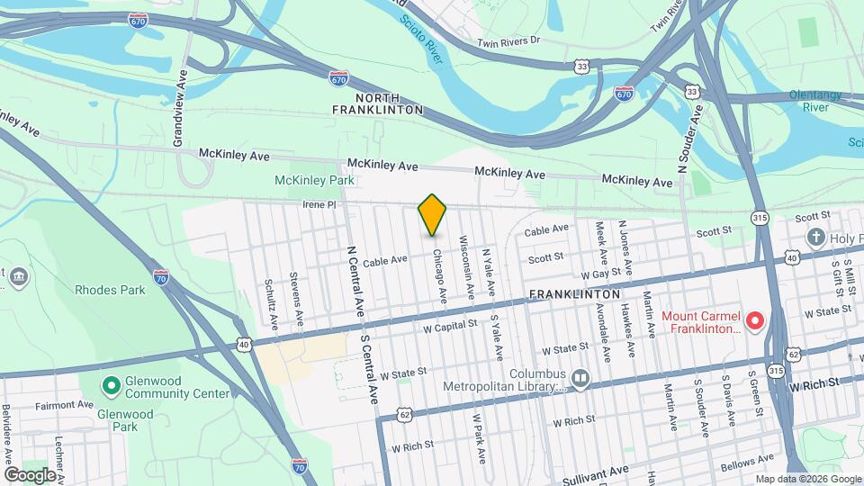 121 Chicago Ave Mapa y Detalles de la Ubicación