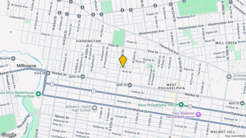 5654 Appletree St Mapa y Detalles de la Ubicación