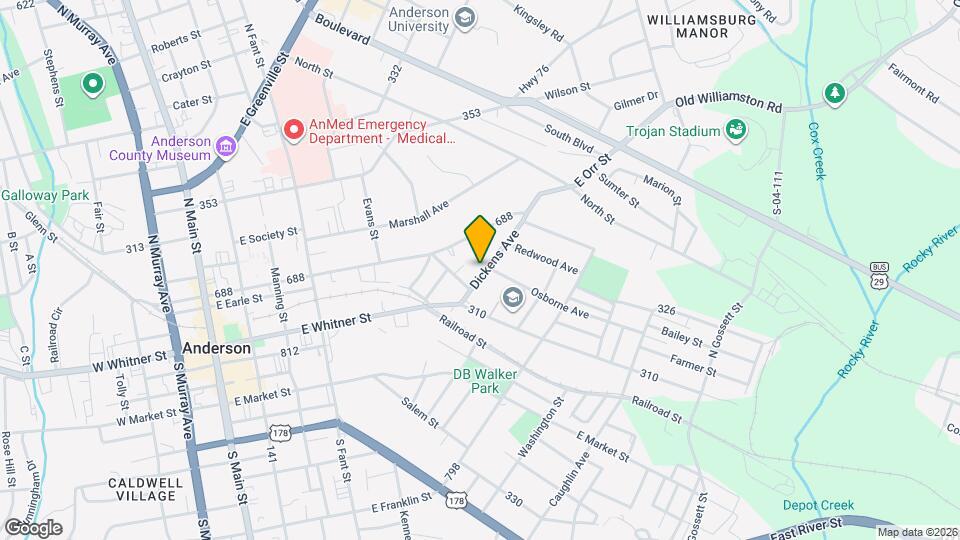 211 Dickens Ave Map and Location Details