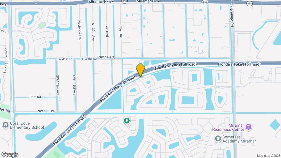 13221 SW 42nd St Map and Location Details