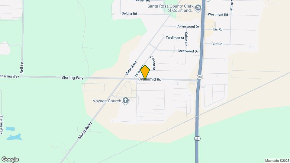 5801 Guinevere Ln Map and Location Details